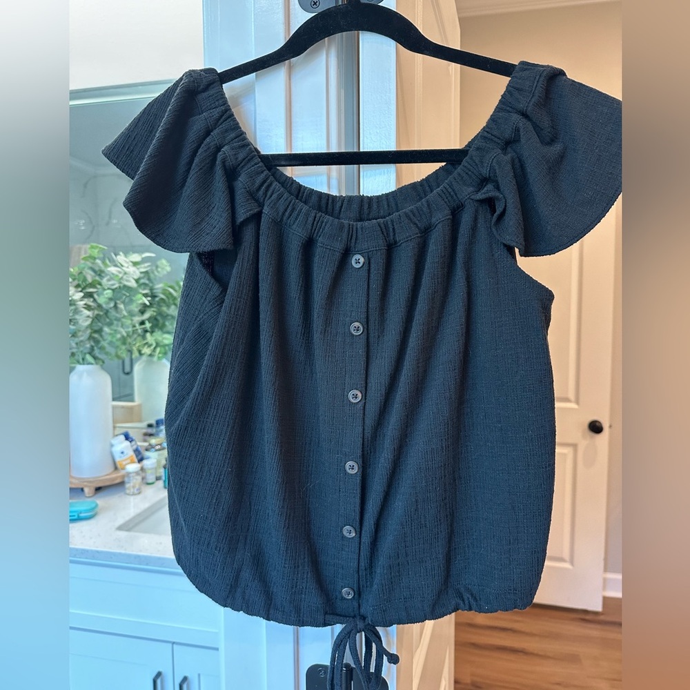 Madewell of the shoulder top